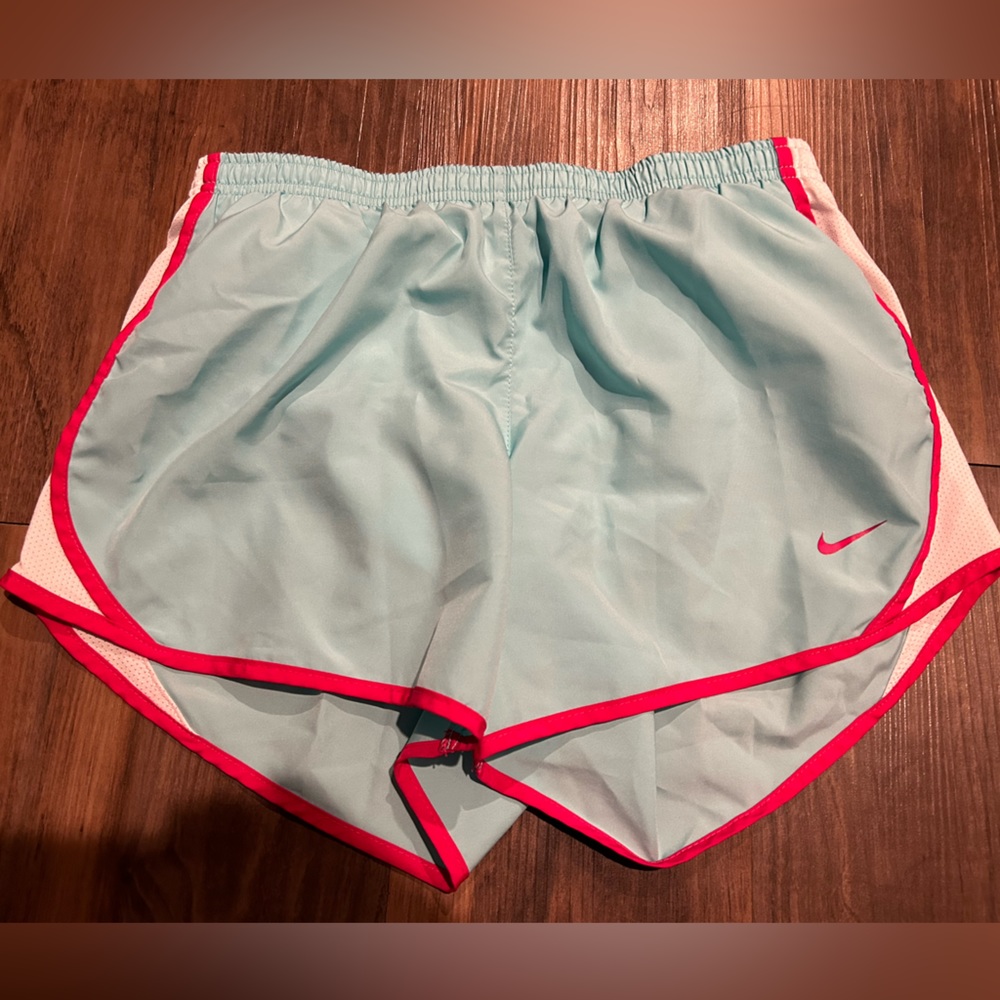Teal Nike shorts